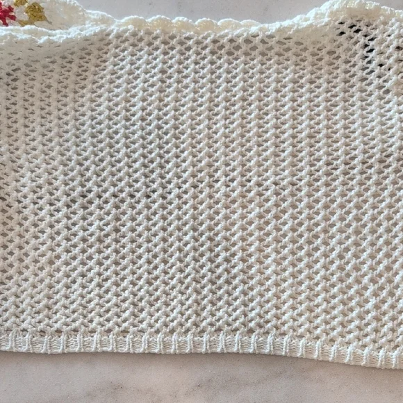 Colorful Crochet Girls Sweater Cardigan Hippie Halloween Fall - Picture 7 of 7